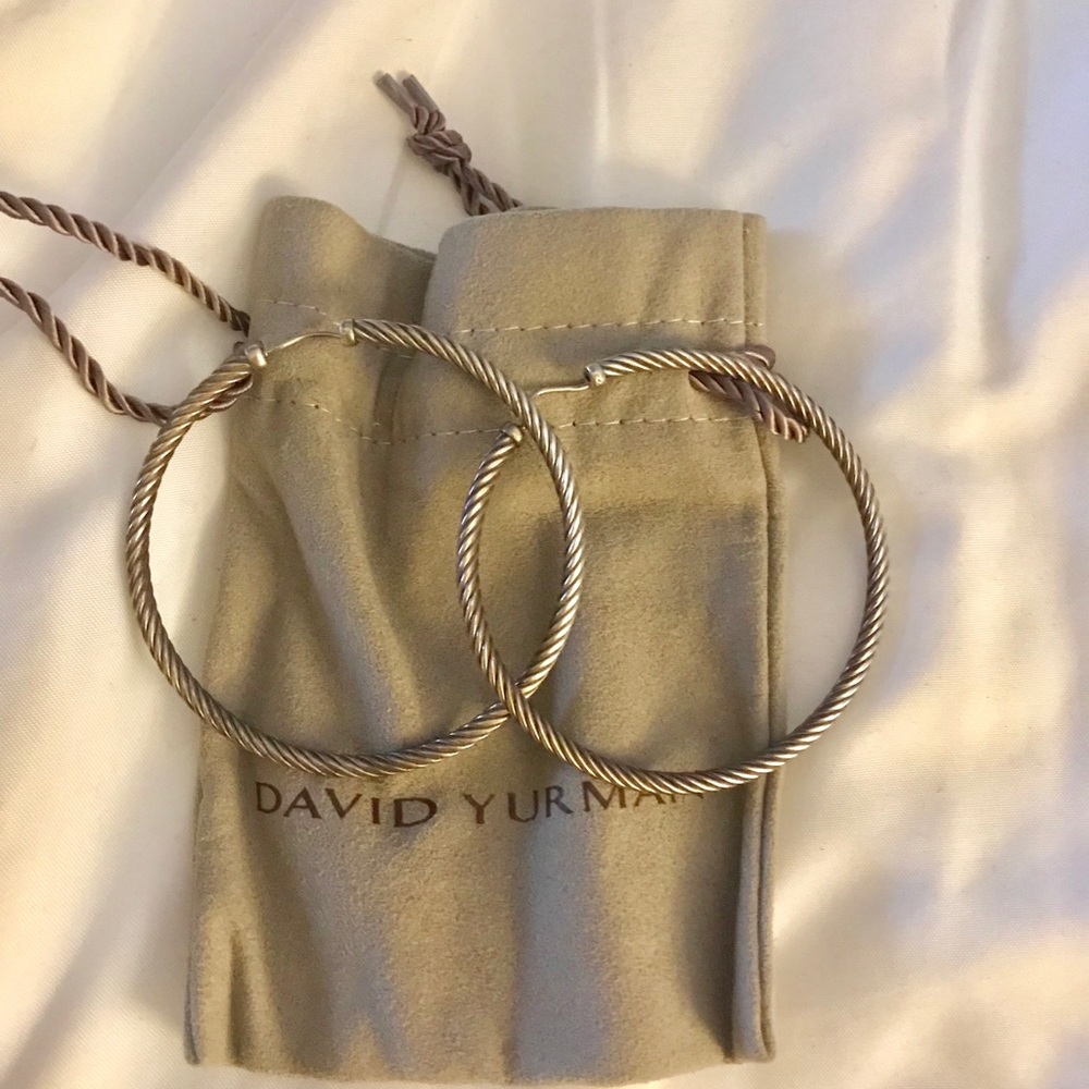 David Yurman Hoop Earrings
